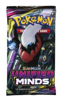 POKEMON -  UNIFIED MINDS - BOOSTER PACK (ENGLISH) -  SUN AND MOON