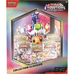 POKEMON -  ÉVOLUTIONS PRISMATIQUES - COLLECTION CLASSEUR (FRENCH)***LIMIT OF 1 ITEM PER CUSTOMER*** SV8.5 -  ÉCARLATE & VIOLET