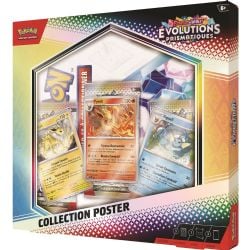 POKEMON -  ÉVOLUTIONS PRISMATIQUES - COLLECTION POSTER (FRENCH)***LIMIT OF 1 ITEM PER CUSTOMER*** SV8.5 -  ÉCARLATE & VIOLET