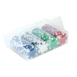 POKER CHIPS -  DICE CHIP SET 11.5G - 100 PC