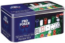 POKER SET -  PRO POKER - TEXAS HOLD´EM SET