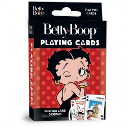 POKER SIZE PLAYING CARDS -  BETTY BOOP