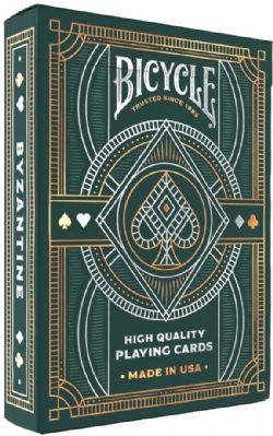 POKER SIZE PLAYING CARDS -  BICYCLE - BYZANTINE