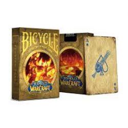 POKER SIZE PLAYING CARDS -  BICYCLE - CLASSIC -  WORLD OF WARCRAFT