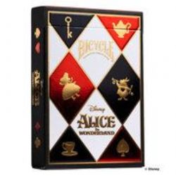 POKER SIZE PLAYING CARDS -  BICYCLE - DISNEY ALICE IN WONDERLAND