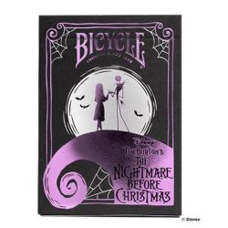 POKER SIZE PLAYING CARDS -  BICYCLE - DISNEY TIM BURTON NIGHTMARE BEFORE CHRISTMAS