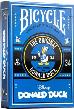 POKER SIZE PLAYING CARDS -  BICYCLE - DONALD DUCK -  DISNEY