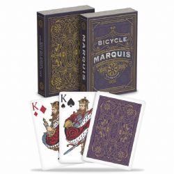 POKER SIZE PLAYING CARDS -  BICYCLE - MARQUIS
