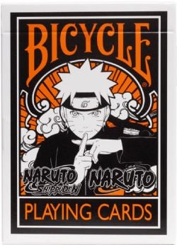 POKER SIZE PLAYING CARDS -  BICYCLE - NARUTO