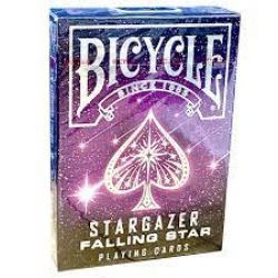 POKER SIZE PLAYING CARDS -  BICYCLE - STARGAZER FALLING STAR