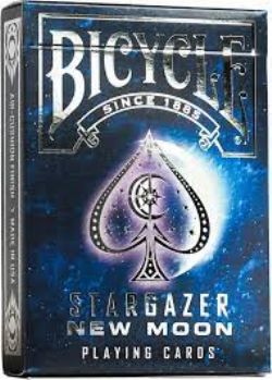 POKER SIZE PLAYING CARDS -  BICYCLE - STARGAZER NEW MOON