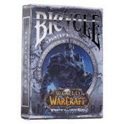 POKER SIZE PLAYING CARDS -  BICYCLE - WRATH OF THE LICH KING -  WORLD OF WARCRAFT