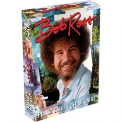 POKER SIZE PLAYING CARDS -  BOB ROSS QUOTES