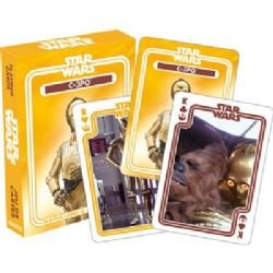 POKER SIZE PLAYING CARDS -  C-3PO -  STAR WARS