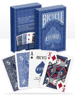 POKER SIZE PLAYING CARDS -  EUCHRE (MULTILINGUAL)