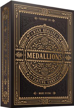 POKER SIZE PLAYING CARDS -  MEDALLION -  THEORY11