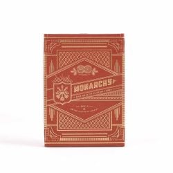 POKER SIZE PLAYING CARDS -  MONARCHS (RED) -  THEORY11