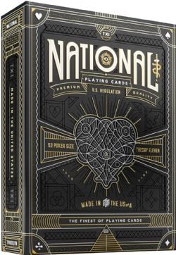 POKER SIZE PLAYING CARDS -  NATIONAL -  THEORY11