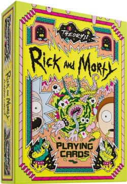 POKER SIZE PLAYING CARDS -  RICK & MORTY -  THEORY11