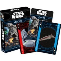 POKER SIZE PLAYING CARDS -  STAR WARS VEHICLES -  STAR WARS