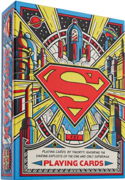 POKER SIZE PLAYING CARDS -  SUPERMAN -  THEORY11