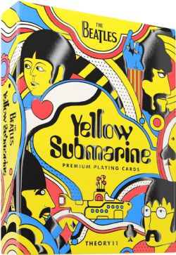 POKER SIZE PLAYING CARDS -  THE BEATLES: YELLOW SUBMARINE -  THEORY11