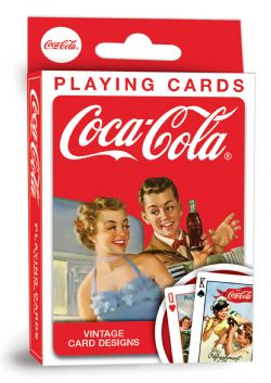 POKER SIZE PLAYING CARDS -  VINTAGE CARD DESIGNS -  COCA-COLA