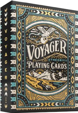 POKER SIZE PLAYING CARDS -  VOYAGER -  THEORY11