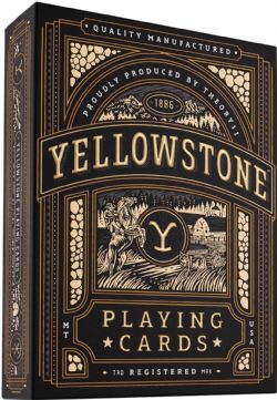 POKER SIZE PLAYING CARDS -  YELLOWSTONE -  THEORY11