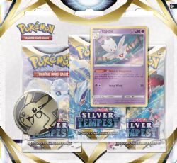 POKÉMON -  3 PACKS BLISTER - TOGETIC (ENGLISH) -  SILVER TEMPEST
