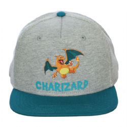 POKÉMON -  BLUE AND GREY CHARIZARD CAP