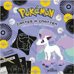 POKÉMON -  CARTES À GRATTER GALAR + DES INFOS SUR LES POKÉMON (FRENCH V.)