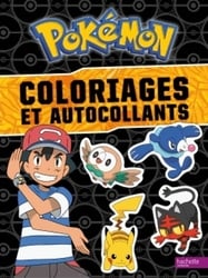 POKÉMON -  COLORIAGE ET AUTOCOLLANTS -  POKÉMON SOLEIL ET LUNE