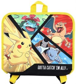 POKÉMON -  KIDS BACKPACK WITH CLEAR WINDOW POCKET