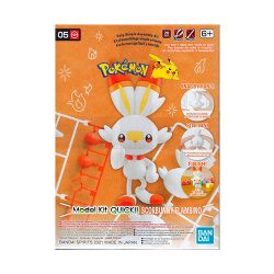 POKÉMON -  SCORBUNNY -  QUICK!! MODEL KIT 05