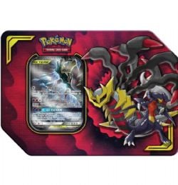 POKÉMON -  TAG TEAM GARCHOMP & GIRATINA GX TIN (4 PACKS + ACCESORIES) -  POWER PARTNERSHIP