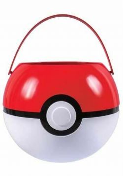 POKÉMON -  TREAT PAIL - RED POKÉ BALL