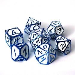 POLY RPG DICE SET -  SKYFORGE HEXBREAKER -  DIE HARD