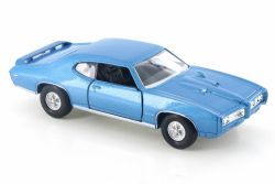 PONTIAC -  1969 GTO 1/24 - BLUE