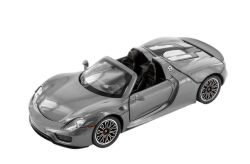 PORSCHE -  918 SPYDER, GREY - 1/24