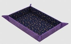 PORTABLE DICE TRAY -  DICE TRAY WITH BELLS HELLS PATTERN -  CRITICAL ROLE