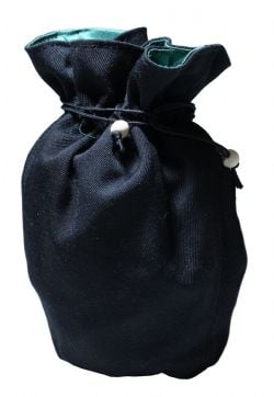POUCHES -  DICE BAG WITH INSIDE POUCHES (MULTIPLE COLORS)