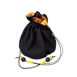 POUCHES -  DICE POUCH WITH INSIDE POUCHES WITH BELT LOOP(MULTIPLE COLORS)