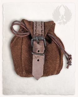 POUCHES -  FRIEDHELM LEATHER POUCH (BROWN)