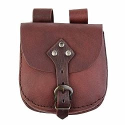 POUCHES -  TORBEN BELT BAG - BROWN