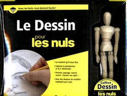 POUR LES NULS -  LE DESSIN - COFFRET (FRENCH V.)