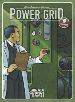 POWER GRID -  BASE GAME (ENGLISH) -  RECHARGED RIO GRANDE GAMES