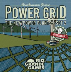 POWER GRID -  THE NEW POWER PLANTS - SET 2 (ENGLISH)