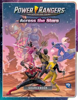 POWER RANGERS -  ACROSS THE STARS SOURCEBOOK (ENGLISH) -  ROLEPLAYING GAME