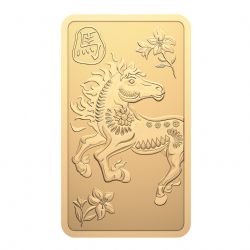PREMIUM BULLION GOLD BARS (LUNAR YEAR) -  10G. PURE GOLD BAR - YEAR OF THE HORSE (2026) -  2026 CANADIAN COINS 02